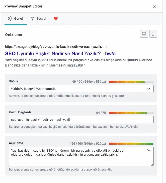WordPress SEO